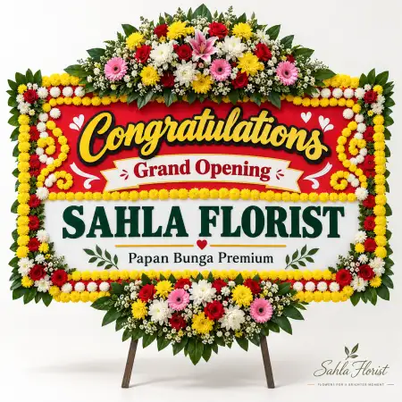 Papan Bunga Ucapan Selamat Mall Bali Galeria