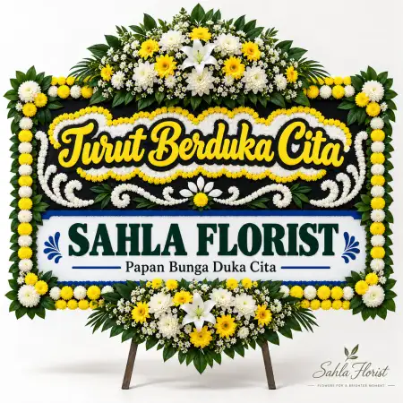 Papan Bunga Duka Mall Bali Galeria
