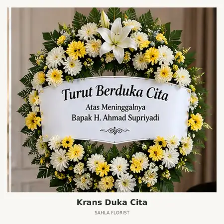Krans Bunga Duka Mall Bali Galeria